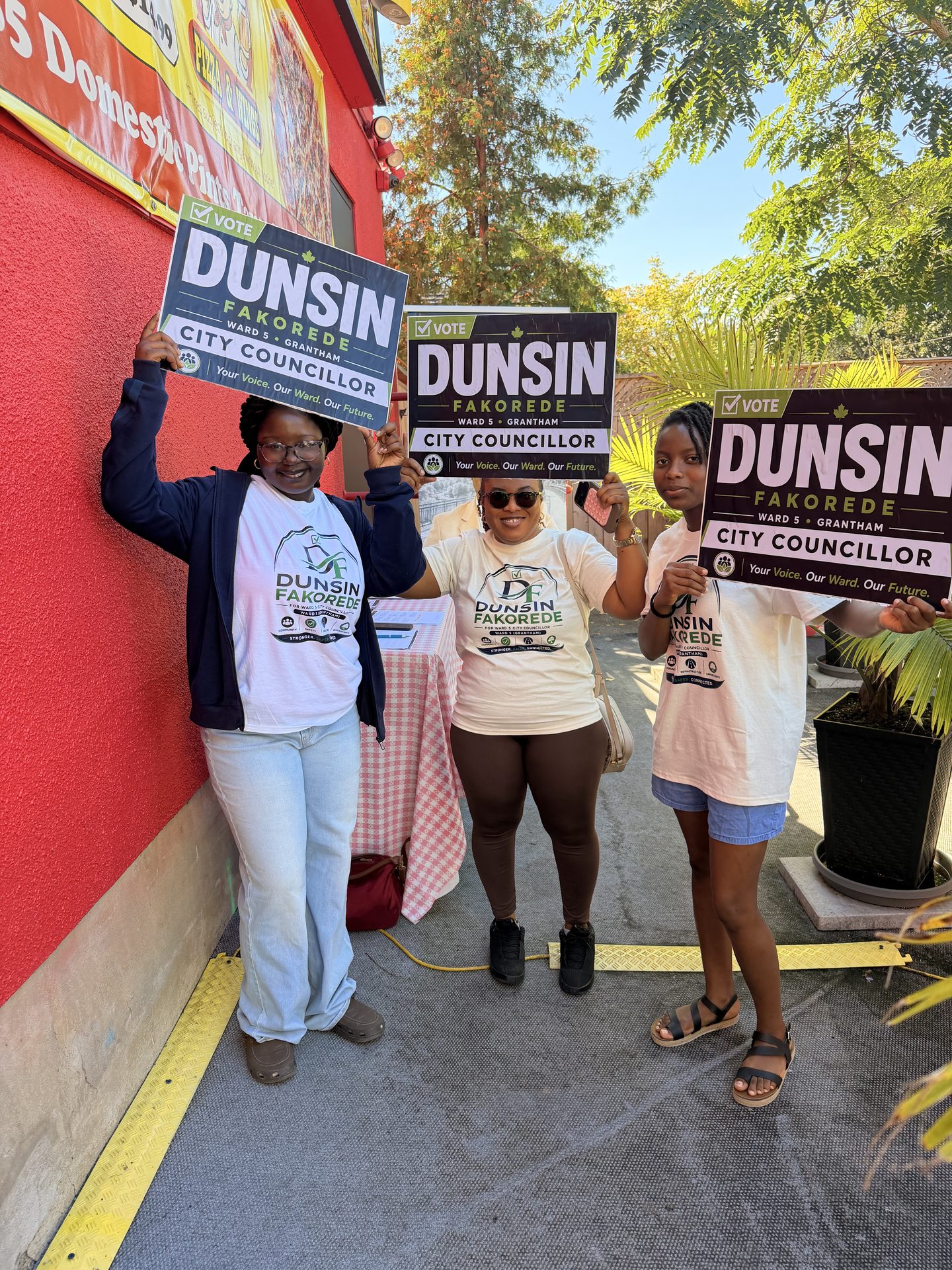Dunsin Fakorede campaign launch and meet-the-candidate event, September 5, 2026
